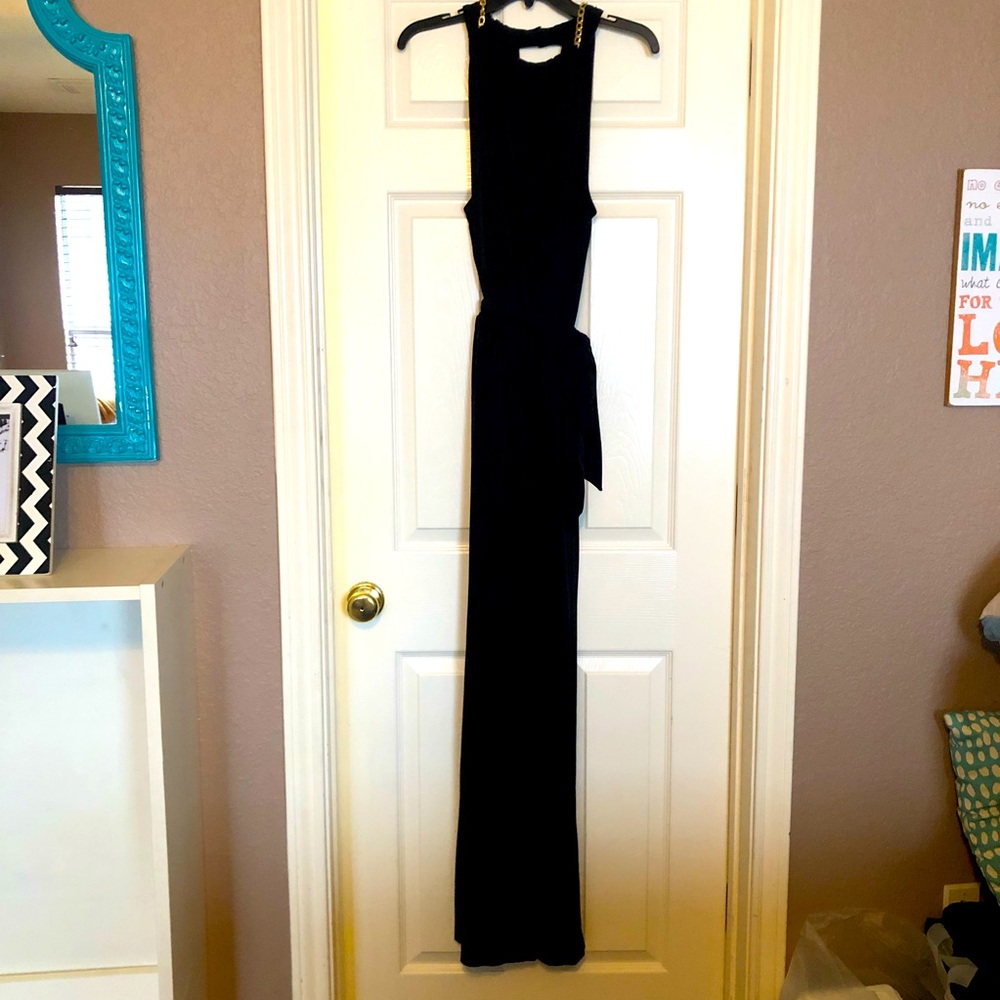 Black dressy jumper (L)